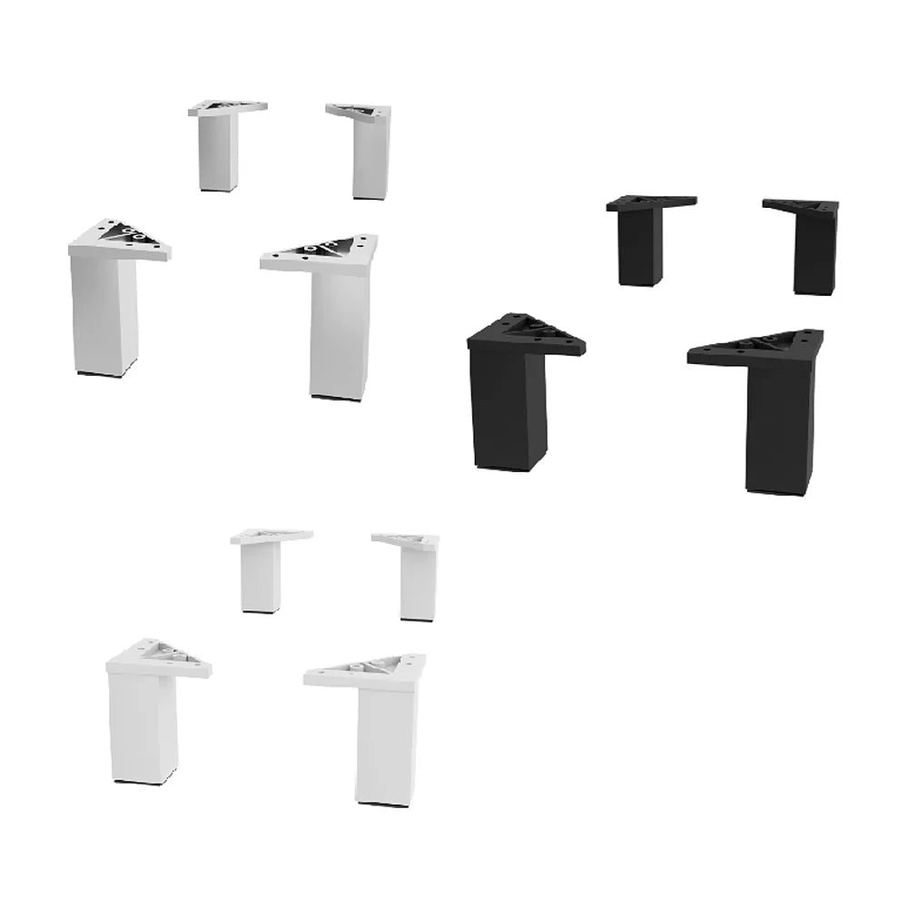 Mueble de Baño con Patas con Lavabo y 3 Cajones Salgar Spirit 90 cm Blanco Mate - Vista 8