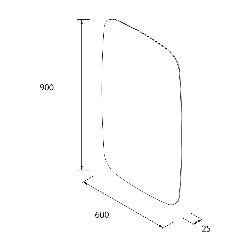 Mueble de Baño Suspendido con Lavabo y 2 Cajones Salgar Uniiq 60 cm - Vista 10