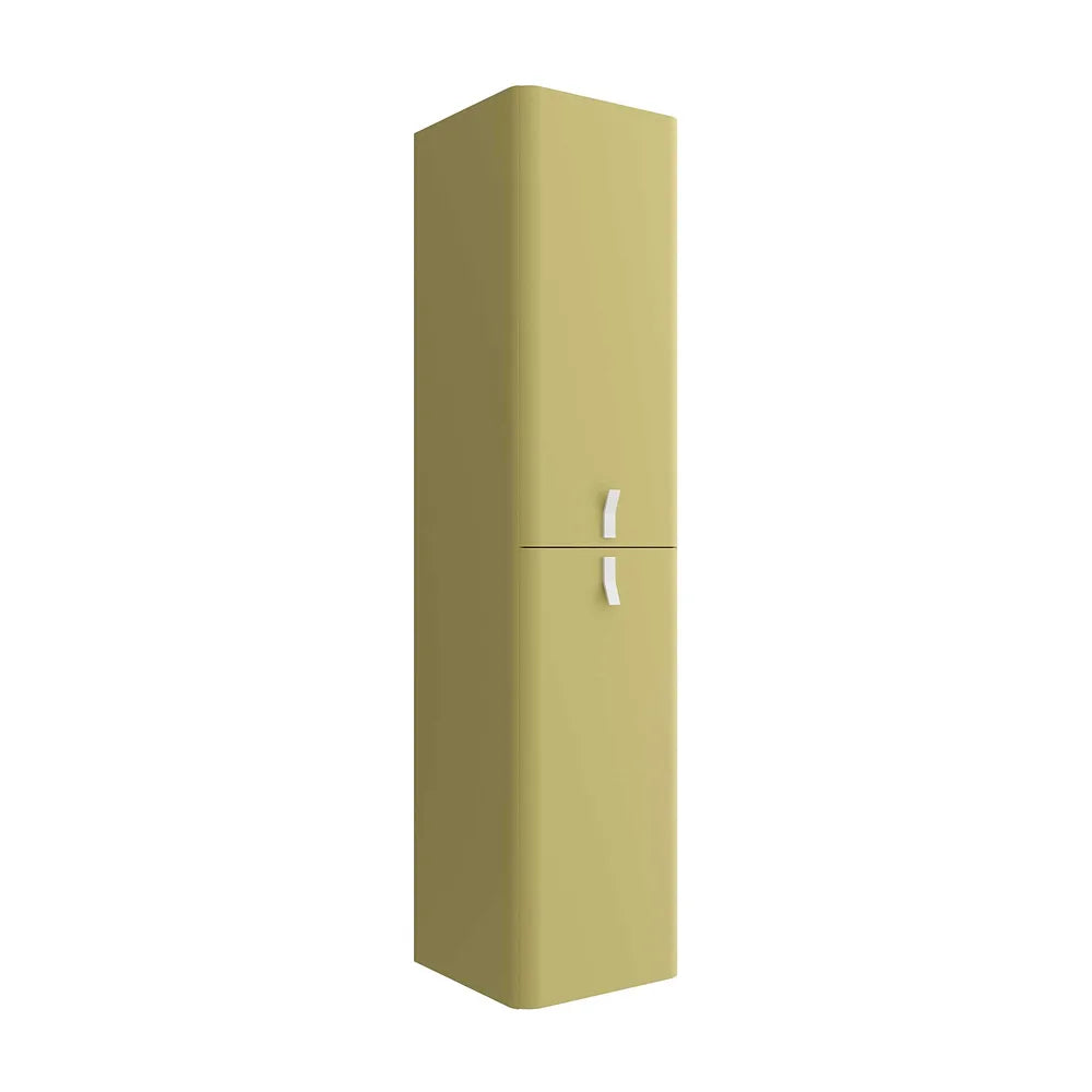 Mueble de Baño Suspendido con Lavabo y 2 Cajones Salgar Uniiq 60 cm Verde Salvia - Vista 5