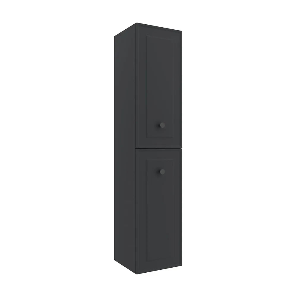 Mueble de Baño 2 Cajones Salgar Renoir 60 cm Gris Antracita - Vista 2