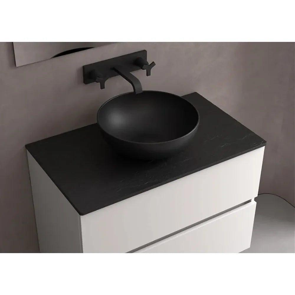 Mueble de Baño 2 Cajones Salgar Renoir 100 cm Blanco - Vista 4