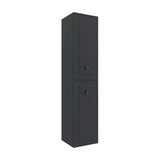 Mueble de Baño Suspendido con Puertas Salgar Renoir Gris Antracita