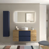Bathroom Vanity Unit Countertop Basin Salgar Bequia Plus 120 cm Blue