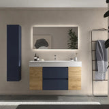 Mueble de Baño con Lavabo Salgar Bequia Plus 120 cm Azul