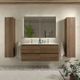 Wall-Hung Bathroom Vanity Unit with Basin Salgar Bequia 120 cm
