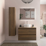Bathroom Vanity Unit Countertop Basin Salgar Bequia 80 cm