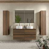 Bathroom Vanity Unit Countertop Basin Salgar Bequia 80 cm