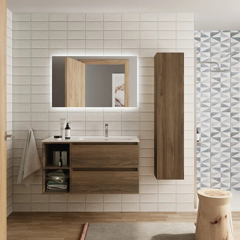 Mueble de Baño con Lavabo Salgar Bequia Plus 90 cm - Vista 1