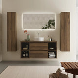 Bathroom Vanity Unit Countertop Basin Salgar Bequia Plus 120 cm
