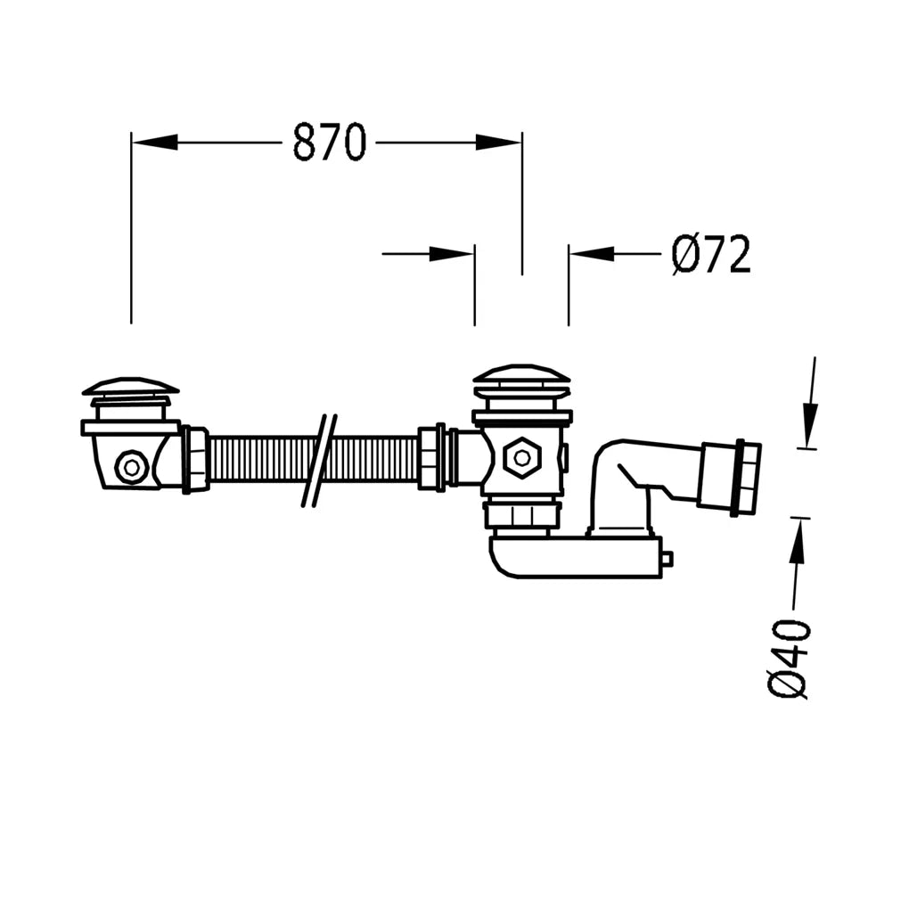 Set para bañera con grifo monomando y teleducha con inversor integrado acabado oro mate Slim TRES 5