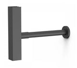 Sifón para lavabo de diseño moderno con acabado negro TRES