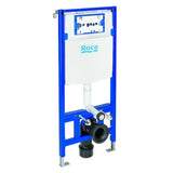 ROCA IN-WALL A890070020 Soporte con cisterna compacta recomendado para espacios públicos Duplo WC