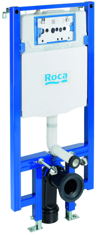 Soporte con Cisterna de Doble Descarga Duplo WC Compact In-Wall Roca - Vista 1