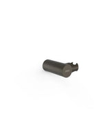 Soporte de ducha orientable para empotrar fabricado en ABS en color negro bronce Complementos Tres