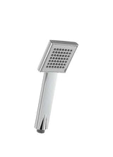 Teleducha para baño cuadrada en plástico cromado Loft TRES