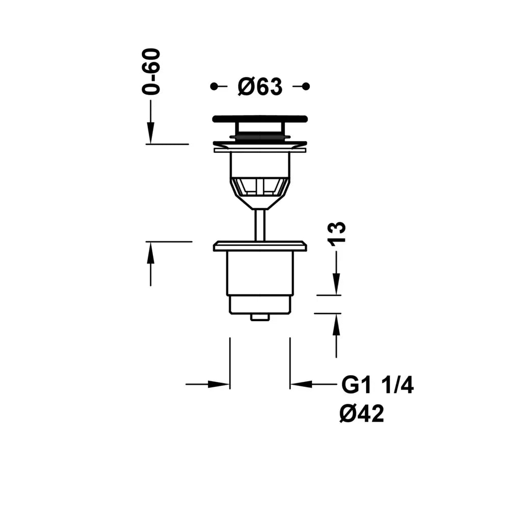 tres_24284001nm_valvula_de_desague_para_lavabo_negro_mate_2