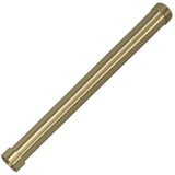 Shower extension tube Elegant brushed gold extension 30 cm by Valaz