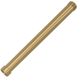 Valaz 30cm Matte Gold Shower Extension Pipe with PVD Protection