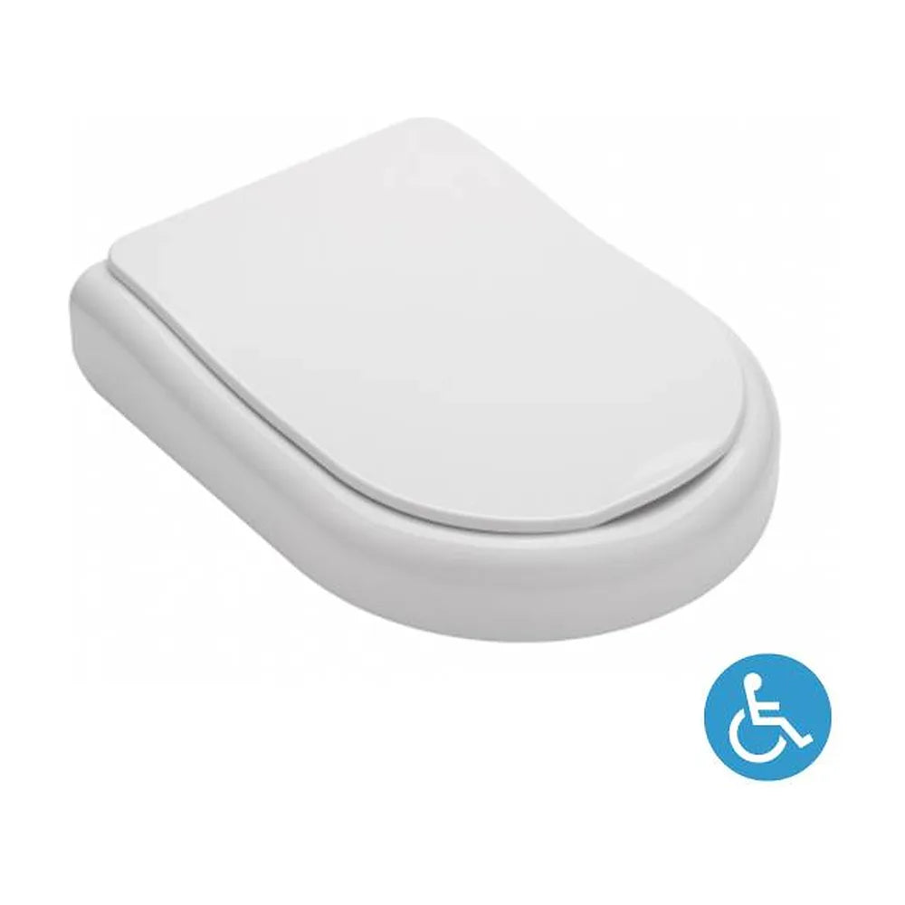 Inodoro de Suelo Adaptado Movilidad Reducida New WCCare Unisan Blanco - Vista 4
