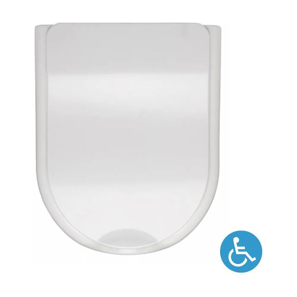 Inodoro de Suelo Adaptado Movilidad Reducida New WCCare Unisan Blanco - Vista 3