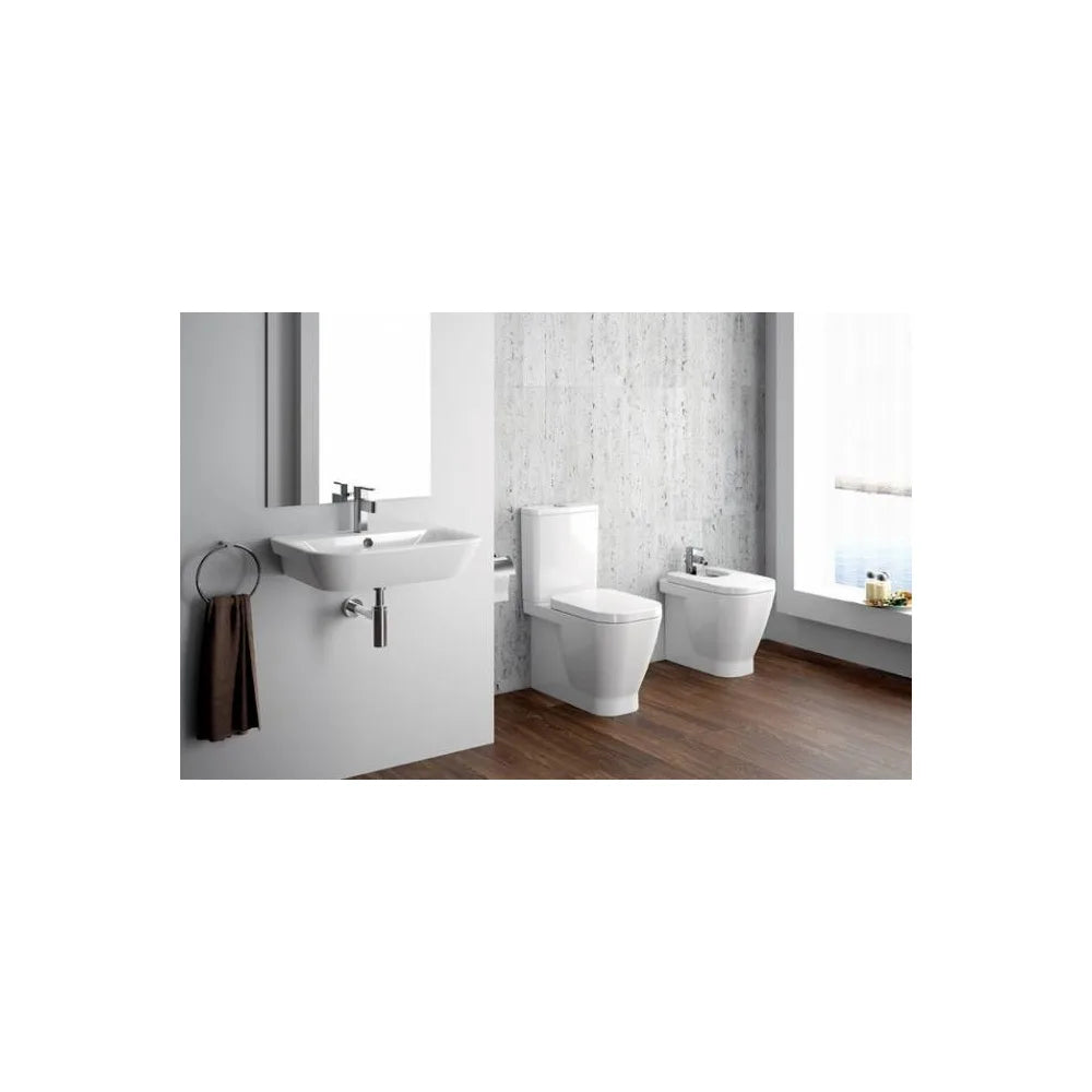 Inodoro de Suelo Rimflush Look Unisan Blanco - Vista 2