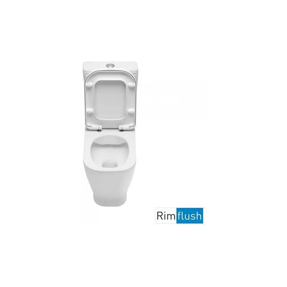 Inodoro de Suelo Rimflush Look Unisan Blanco - Vista 4