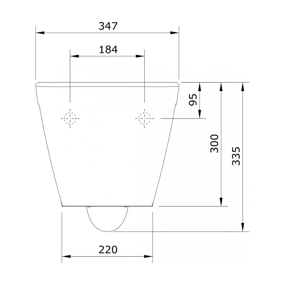 Inodoro Suspendido Rimflush Look Unisan Blanco - Vista 4
