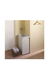 Mueble para lavadero de melamina blanco 38x56 5 cm Riba Unisan