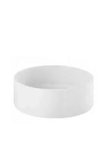 Lavabo Sobreencimera Redondo 45 cm Porcelana Blanca Unisan