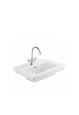 Lavabo de Encimera Vintage Unisan 65 cm Vitreous China Blanco
