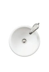 Lavabo Encastrado Circular TABARCA Unisan - Blanco 35,5 cm