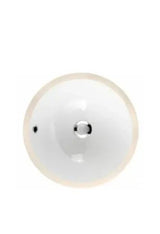 Lavabo Bajo Encimera Circular ANNA Unisan – Blanco, 41,5 cm