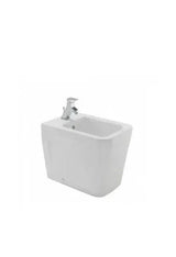 Bidé a Suelo Monobloc 35 cm Vitreous China Blanco Advance Unisan