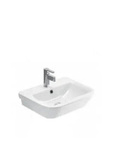 Lavabo Suspendido 66 cm Porcelana Blanca LOOK Unisan