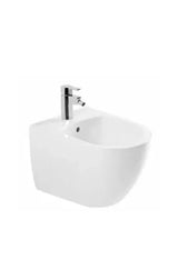 Bidé Suspendido Sanibold Unisan 36 cm Blanco con Fijación Oculta
