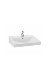 Lavabo de Encimera Rectangular 80 cm Blanco Urby Unisan