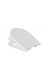Toilet Seat Stainless Steel and Duroplast with White Damper Unisan
