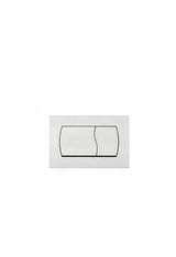 Placa Pulsadora Doble Descarga EASY Unisan Blanco con Fijación