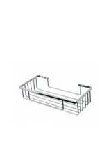Cesta Jabonera Rectangular de Acero Inoxidable Cromo - Unisan