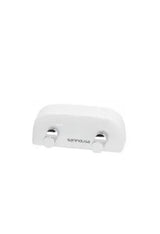 Colgador de Baño Vitreous China Blanco con Acabado Cromo Vintage - Unisan