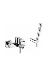 Grifo de Bañera Empotrable Monomando 22 cm Latón Cromado Master 40 Unisan