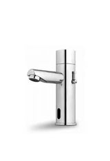 Grifo electrónico de lavabo de latón con acabado en cromo brillante Basic de Unisan
