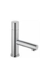 Grifo Monomando Lavabo Minimalista 13 cm Latón Cromo Single Unisan