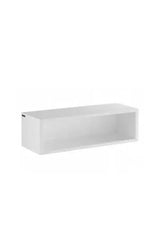 Repisa de Baño 90 cm MDF Lacado Blanco Unisan