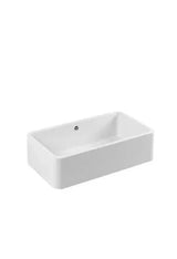 Fregadero 1 cuba rectangular blanco – Unisan