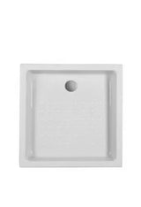 Plato de Ducha Acrílico 70 cm Blanco Mosaico Unisan