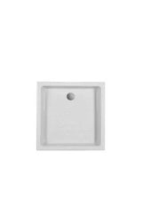 Plato de Ducha 75x75 Acrílico Blanco Unisan
