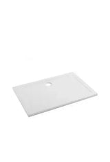 Ultra thin shower tray 140 cm acrylic white Open de Unisan