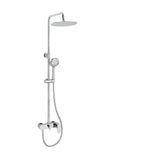 round single handle shower bar adjustable up to 150 cm chrome Viar by Valaz