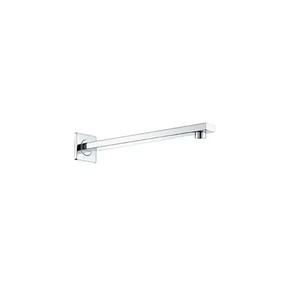 Brazo soporte para rociador de pared cuadrado de 1x35 cm en cromo de Valaz Valaz
